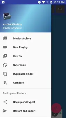 ArchivioFilmDivx android App screenshot 2