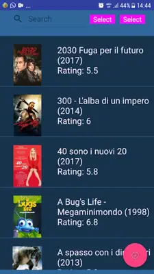 ArchivioFilmDivx android App screenshot 8